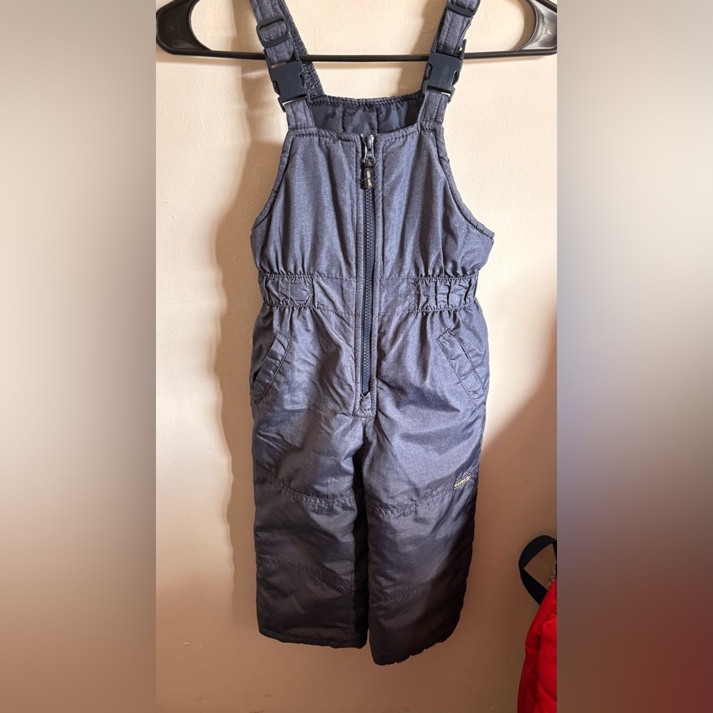OshKosh B'gosh Navy Kids Overalls Snow Bib